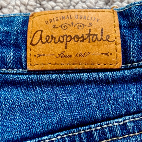 Retro aéropostale blue jean shorts!!! - Picture 3 of 4